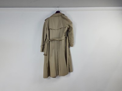 Lot 87 - LADY'S BURBERRY TRENCH COAT AND HAT