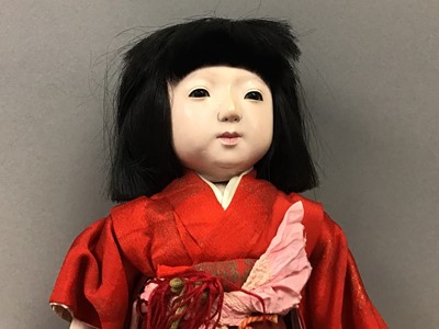 Lot 221 - A JAPANESE ICHIMATSU DOLL