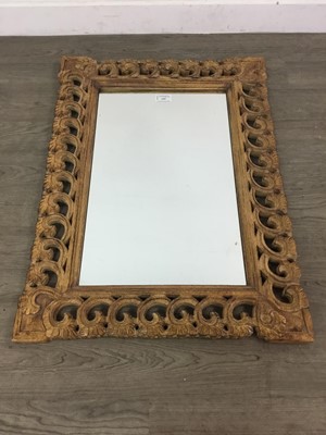 Lot 229 - A WALL MIRROR