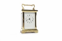 Lot 697 - CARRIAGE TIMEPIECE OF 19TH CENTURY DESIGN the...
