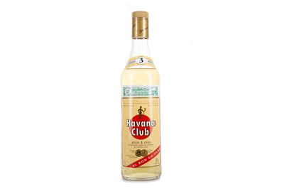 Lot 276 - HAVANA CLUB 3 YEAR OLD 1980S 75CL