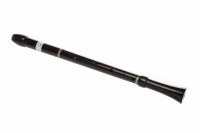 Lot 698 - WOODEN BASS RECORDER BY BARENREITER with...