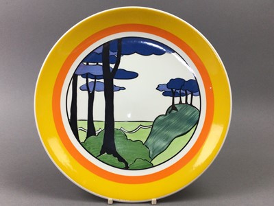 Lot 233 - FOUR BRADFORD EXCHANGE 'CLARICE CLIFF' WALL PLATES