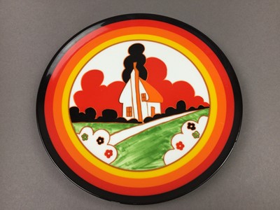 Lot 234 - SIX BRADFORD EXCHANGE 'CLARICE CLIFF' WALL PLATES