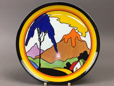 Lot 235 - TEN BRADFORD EXCHANGE 'CLARICE CLIFF' WALL PLATES