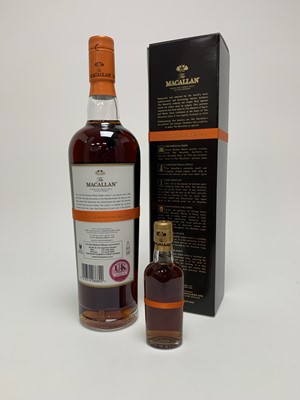 Lot 165 - MACALLAN 1997 13 YEAR OLD EASTER ELCHIES 2010 RELEASE WITH MATCHING MINIATURE