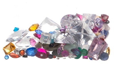 Lot 483 - **COLLECTION OF UNMOUNTED GEMSTONES