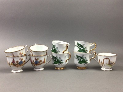 Lot 258 - ROYAL ALBERT 'DAINTY DINAH' PART TEA SERVICE AND ANOTHER PART TEA SERVICE