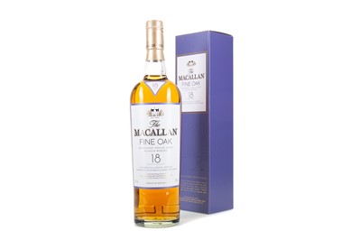 Lot 213 - MACALLAN 18 YEAR OLD FINE OAK