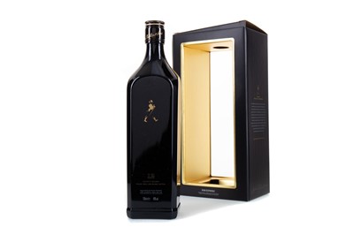 Lot 231 - JOHNNIE WALKER 12 YEAR OLD BLACK LABEL 100 YEARS OF THE STRIDING MAN