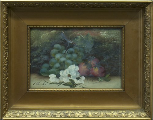 Lot 812 - PAIR OF STILL LIVES DEPICTING FRUIT AND...