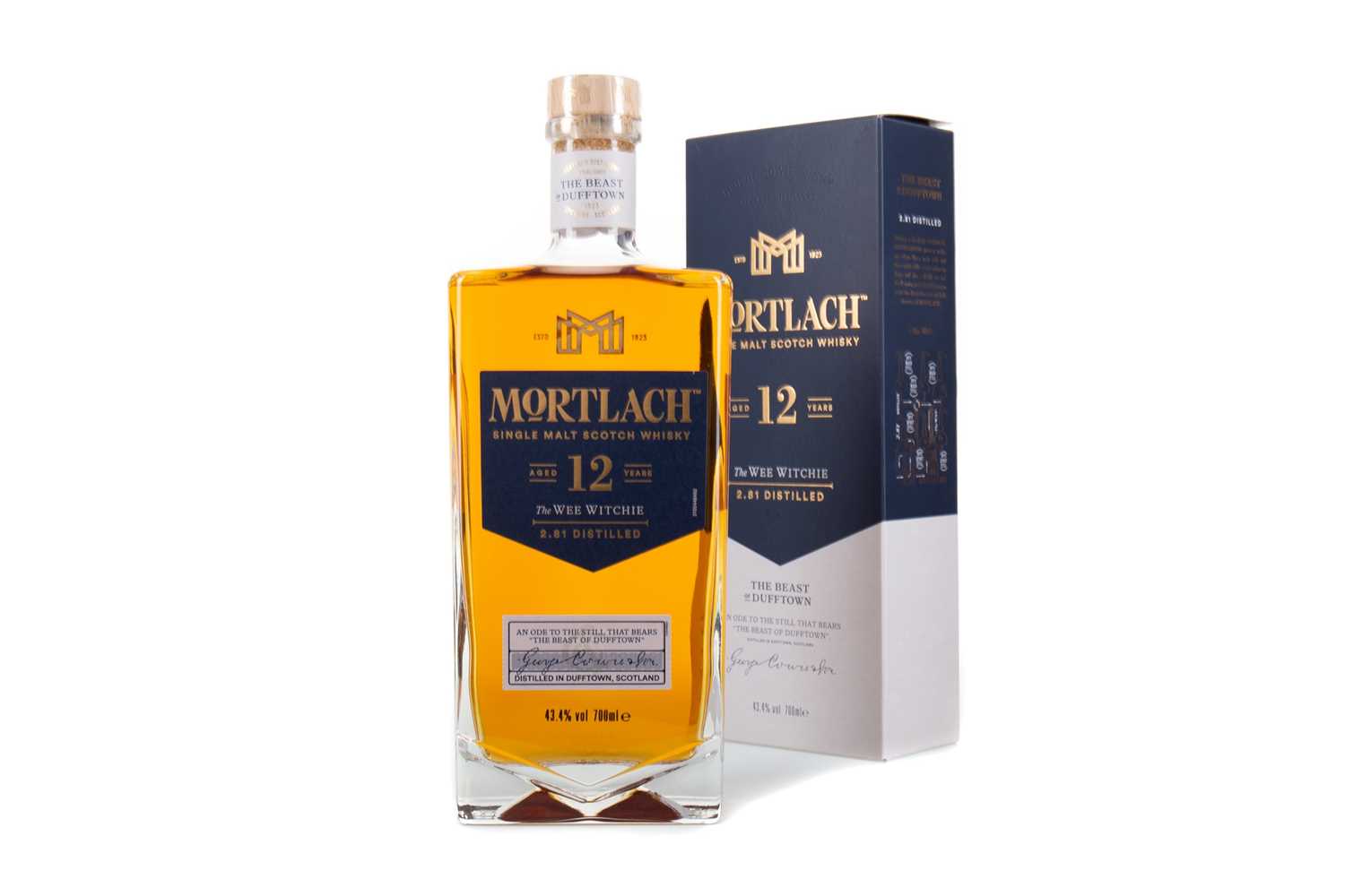 Lot 244 - MORTLACH 12 YEAR OLD THE WEE WITCHIE