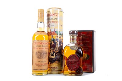 Lot 253 - GLENMORANGIE 10 YEAR OLD AND CARDHU 12 YEAR OLD