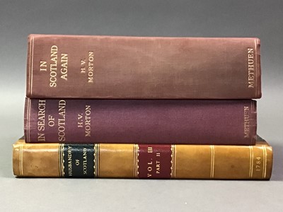 Lot 364 - GOOD GROUP OF BOOKS RELATING TO SCOTLAND