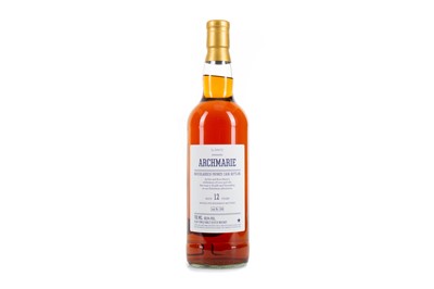 Lot 251 - BRUICHLADDICH 12 YEAR OLD RIVESALTES PRIVATE CASK #3640