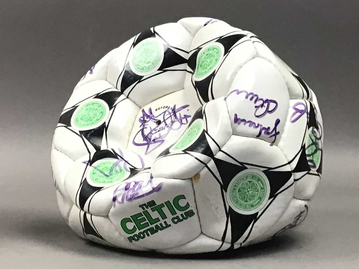 Lot 141 - TWO SIGNED FOOTBALLS