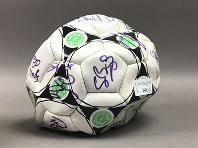 Lot 141 - TWO SIGNED FOOTBALLS