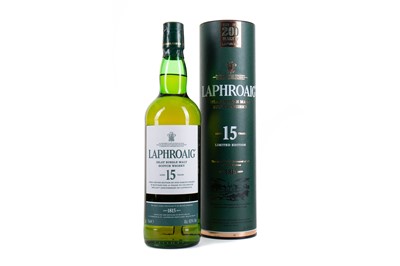 Lot 282 - LAPHROAIG 15 YEAR OLD 200TH ANNIVERSARY