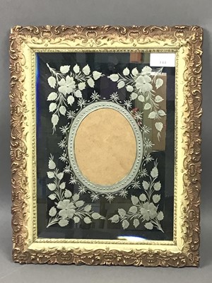 Lot 144 - A PAIR OF VICTORIAN MIRRORED PHOTOGRAPH FRAMES