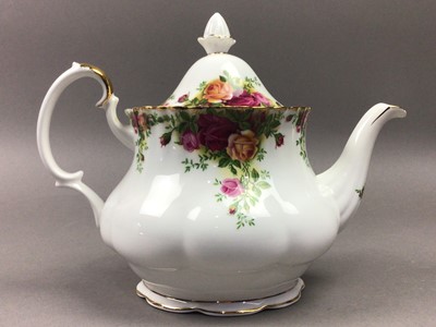 Lot 341 - A ROYAL ALBERT 'OLD COUNTRY ROSES' PART TEA SERVICE