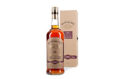 Lot 333 - BOWMORE 1991 16 YEAR OLD PORT MATURED