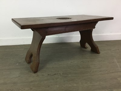 Lot 469 - JACK GRIMBLE OF CROMER, OAK RECTANGULAR OCCASIONAL TABLE