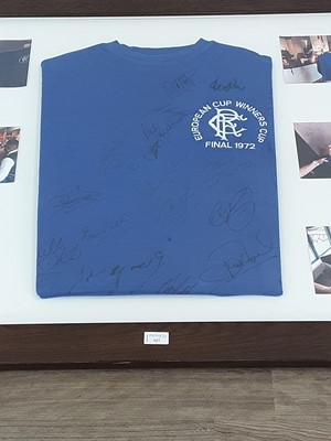 Lot 327 - A RANGERS FC EUROPEAN CUP WINNERS CUP FINAL 1972 JERSEY