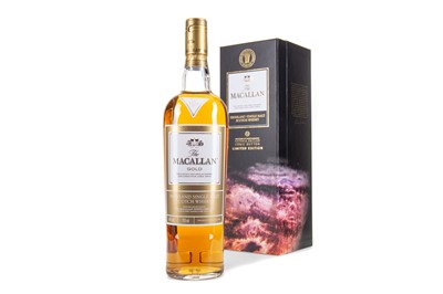 Lot 365 - MACALLAN GOLD MASTERS OF PHOTOGRAPHY ERNIE BUTTON CAPSULE EDITION