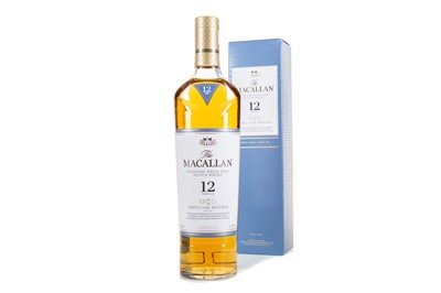 Lot 394 - MACALLAN 12 YEAR OLD TRIPLE CASK MATURED