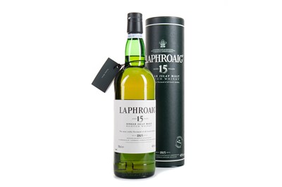 Lot 412 - LAPHROAIG 15 YEAR OLD