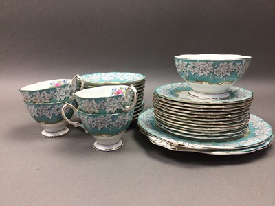 Lot 352 - A ROYAL ALBERT 'ENCHANTMENT' PATTERN TEA SERVICE