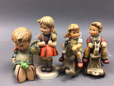 Lot 367 - A LOT OF FOUR HUMMEL FIGURES