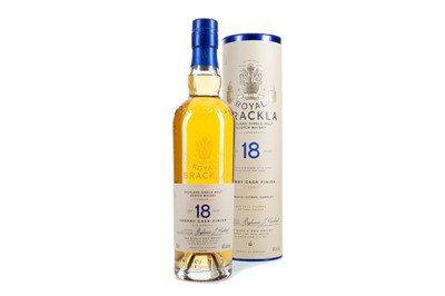 Lot 451 - ROYAL BRACKLA 18 YEAR OLD SHERRY CASK FINISH