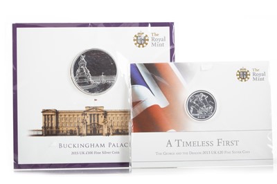 Lot 6 - TWO SILVER PROOF COINS