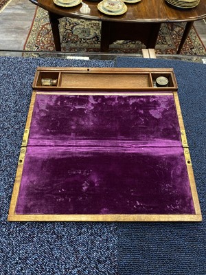 Lot 740 - VICTORIAN BIRDSEYE MAPLE AND PARQUETRY WORK BOX