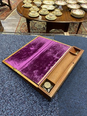 Lot 740 - VICTORIAN BIRDSEYE MAPLE AND PARQUETRY WORK BOX