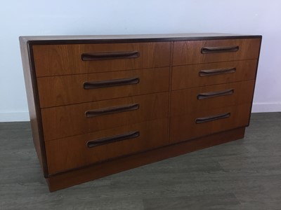 Lot 477 - VICTOR WILKINS (BRITISH, 1878-1972) FOR G-PLAN, 'FRESCO' TEAK CHEST OF EIGHT DRAWERS
