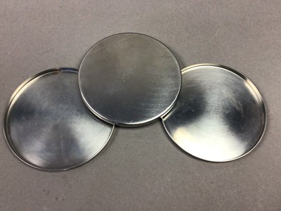 Lot 6 - SET OF SIX ARNE JACOBSEN OF DENMARK COASTERS