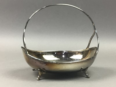 Lot 36 - SILVER PLATED SERVING TRAY