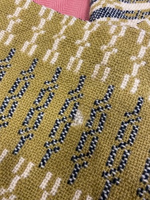 Lot 787 - FOLK ART, WELSH BLANKET