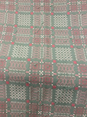 Lot 788 - FOLK ART, WELSH BLANKET