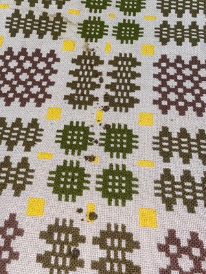 Lot 789 - FOLK ART, WELSH BLANKET