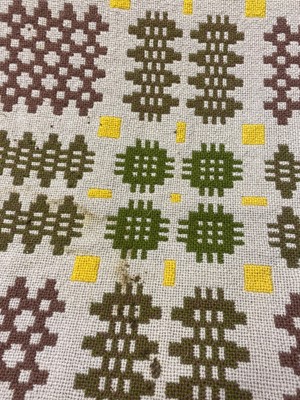 Lot 789 - FOLK ART, WELSH BLANKET