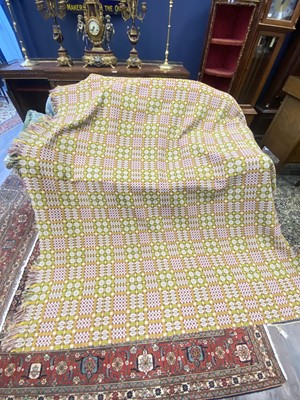 Lot 789 - FOLK ART, WELSH BLANKET
