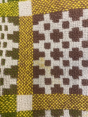 Lot 789 - FOLK ART, WELSH BLANKET