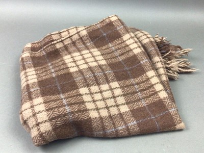 Lot 13 - DECORATIVE CHECK BLANKET