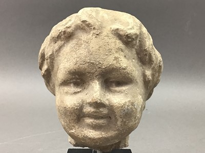 Lot 24 - CLASSICAL STYLE BUST OF A BOY