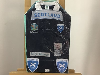 Lot 51 - BILLY GILMOUR SCOTLAND POLO TOP