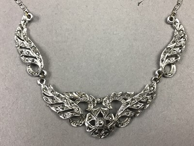 Lot 60 - MARCASITE NECKLET