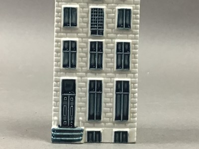 Lot 5 - COLLECTION OF BOLS FOR KLM BLUE DELFTS HOUSE MODELS